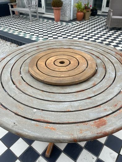 Garden dining table