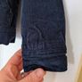 Borg lined cord navy jacket Image 2