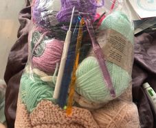 unused yarn bundle