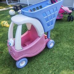Little tykes shopping trolly
