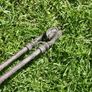 Antique Fire Place TONGS: 1800'S Image 8