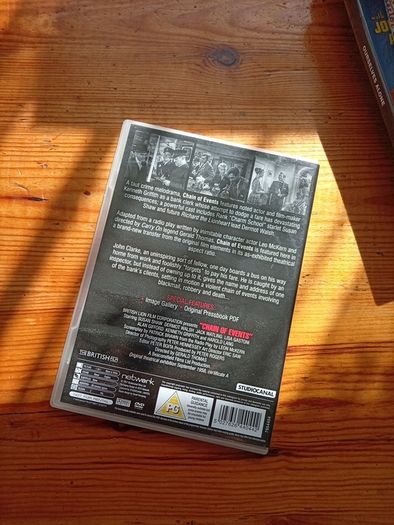 Oldie Thriller films on dvd