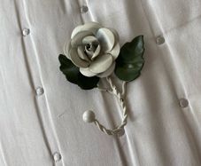 4 Laura Ashley curtain tie back hooks