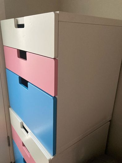 Reduced! Pair of IKEA drawer units