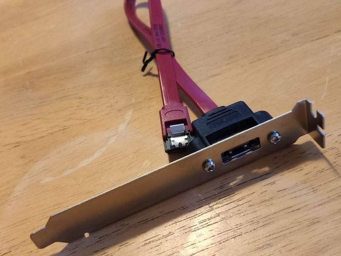 E-Sata Rear Panel Bracket