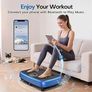 Vibration Plate, 2026 Upgraded 2D & 4D Vibration Plate Exercise Machine with Dual & Triple Motors, Adjustable Speeds, Superior Weight Capacity Vibration Plate for Weight Loss & Lymphatic Image 2