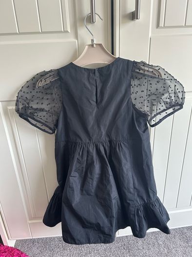6y Zara black dress