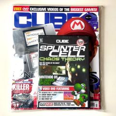 Cube No.43 - Nintendo GameCube Magazine - with Splinter Cell DVD