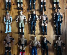 WWE WWF Wrestling Action Figures Mattel Wrestlers