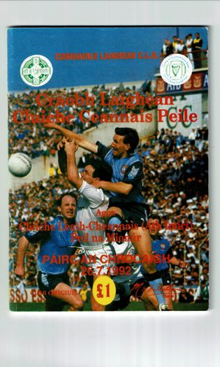 GAA programmes 1992 (Dublin football)