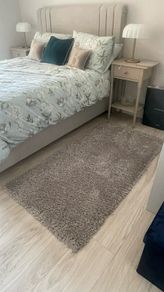 Thick Pile Grey Rug