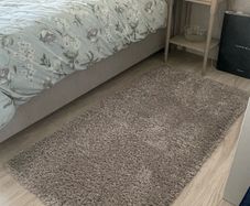 Thick Pile Grey Rug