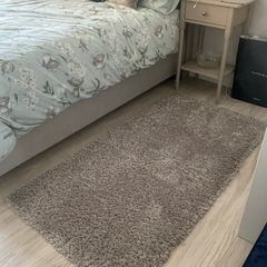 Thick Pile Grey Rug