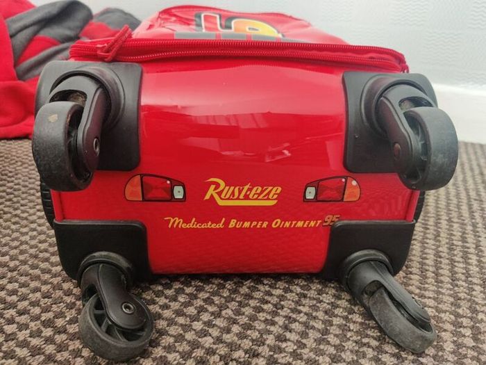 Lightening McQueen suitcase