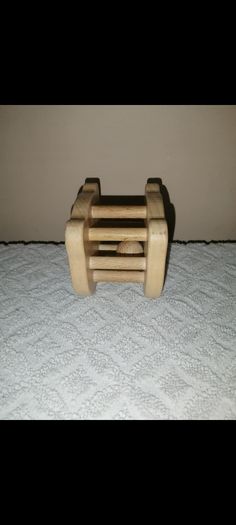 Baby wodden rattle