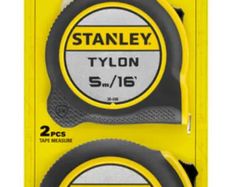 STA998985 Tylon Pocket Tapes 5m/16ft + 8m/26ft (Twin Pack)