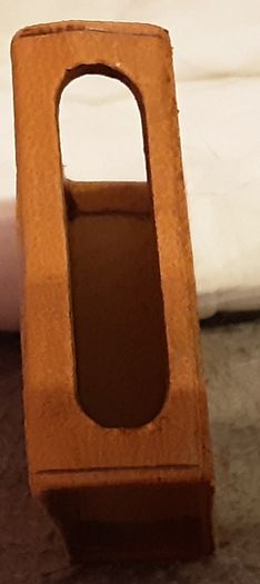 Nice leather match box case