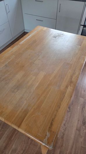 Solid Wood Dining Table 120x75cm