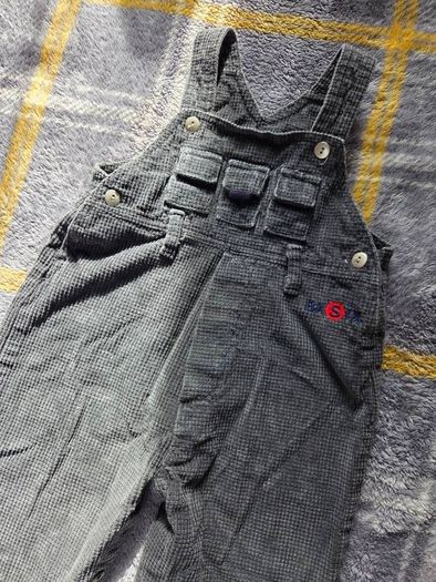 12-18m, Zip Zap Soft Corduroy Dungarees