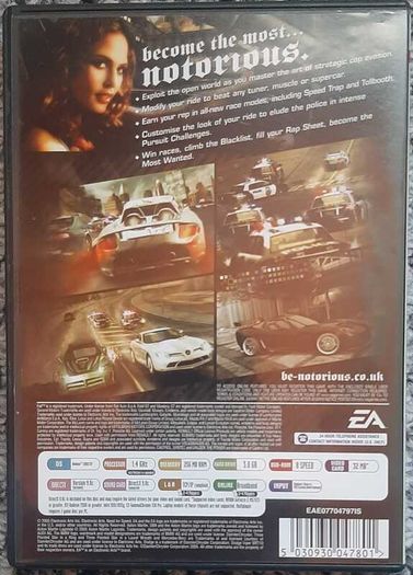 Need for Speed: Most Wanted (PC DVD-ROM) Classic 2005 Edition (Complete CIB)