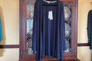 Samoon. Further Reduced New Navy Cardigan . Length Is 33 Inches