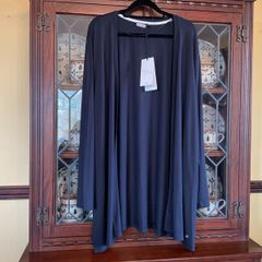 Samoon. Further Reduced New Navy Cardigan . Length Is 33 Inches