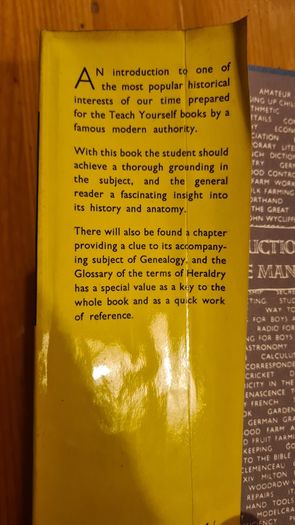 Heraldry And Genealogy By L. G. Pine. Hardback With Dustjacket In Good Condition