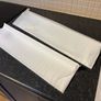 2 White Metal Floating Shelves (50x12cm) Image 6
