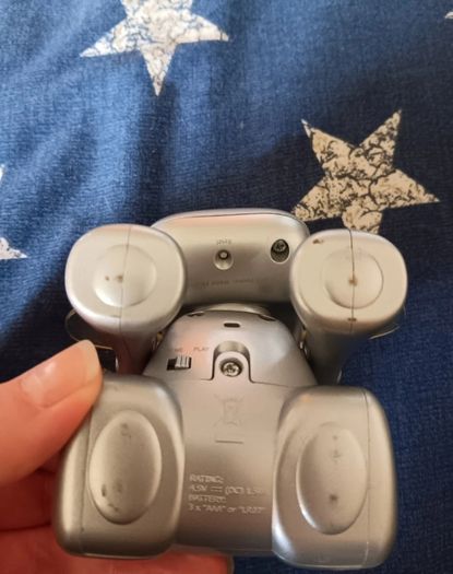 Rare Vintage 2005 Silver Hasbro iDog Pup. Working - See My Video on Ebay!