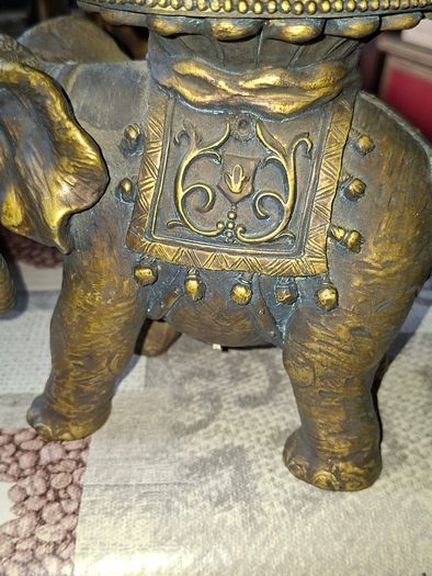 Beautiful Large Enough Elephant Candle Holder Postage Available or Collection