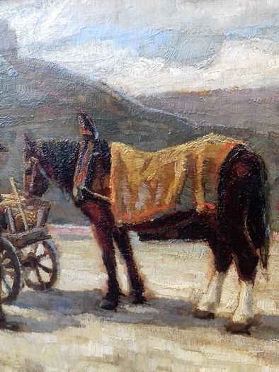 Arbeiders aan het werk (Workers at work) - C.P. Borgmann (XX)