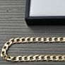 9ct Yellow Gold Flat Curb Link Chain Image 3