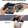 Detail Mouse Sander, 220W Compact Sander Machine for Wood, 13,000 RPM Sanders with Dust Collection, 12PCS Standard Sandpapers, 4 Finger Attachment and Sanding Pad Included (FREE POSTAGE) Image 4