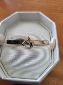 Vintage Gold Horse Tie Clip