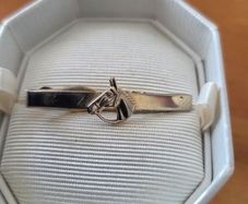 Vintage Gold Horse Tie Clip
