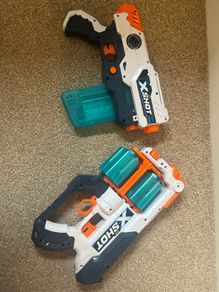 X shot guns