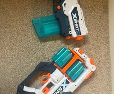 X shot guns