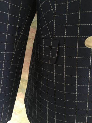 Savida checked blazer, new. Size M