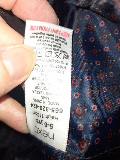 Boy's waistcoat, age 5-6