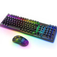 MOOJAY RGB Keyboard and Mouse Combo