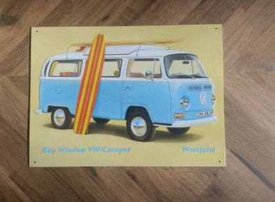 VW Camper metal sign