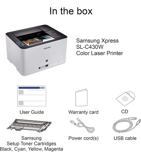 SAMSUNG Xpress C430W Wireless Laser Printer computer