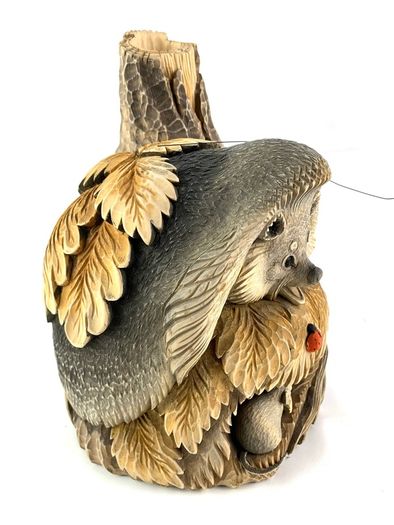 Wooden carving Hedgehog