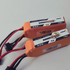2x Ministar 4s 550mah 70c XT30