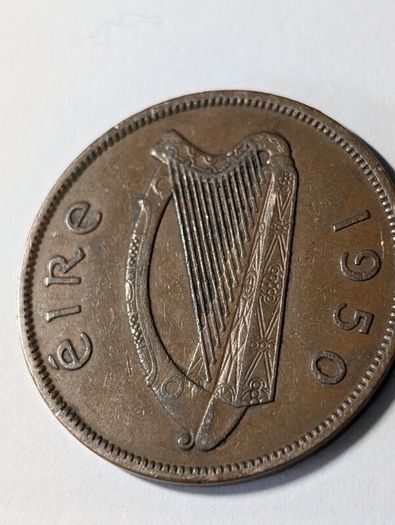 Irish Penny 1950