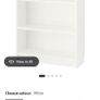 FREE White Ikea Billy Bookcase SHELF Image 2