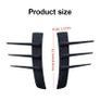 Universal Motors Fender Decoration Car Anti-scratch Anti-collision Decoration Sticker ABS Car Simulation Outlet Side Sticker Image 4