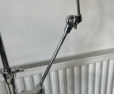 Cymbal boom arm and attachment