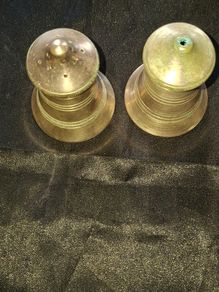 Old Silver plated Salt and Pepper Cruet Set, postage available or collection