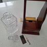 Connolly of Waterford Tantalus with cut-crystal spirit decanter Image 3